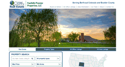 Desktop Screenshot of berthoudcorealestate.com