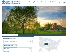 Tablet Screenshot of berthoudcorealestate.com